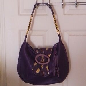 CHi Purple and Gold Women's Bag